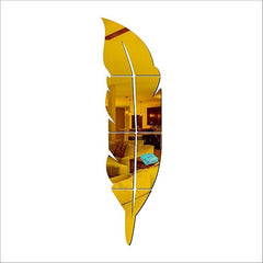 3D Acrylic Wall Leaf Mirror