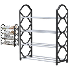 4-5 Layer Shoe Rack | Shoe Organizer | Plastic Shoe Rack